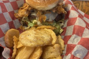 Smash Classic with thick chips at The Ugly Duckling located in Dayton, OH.