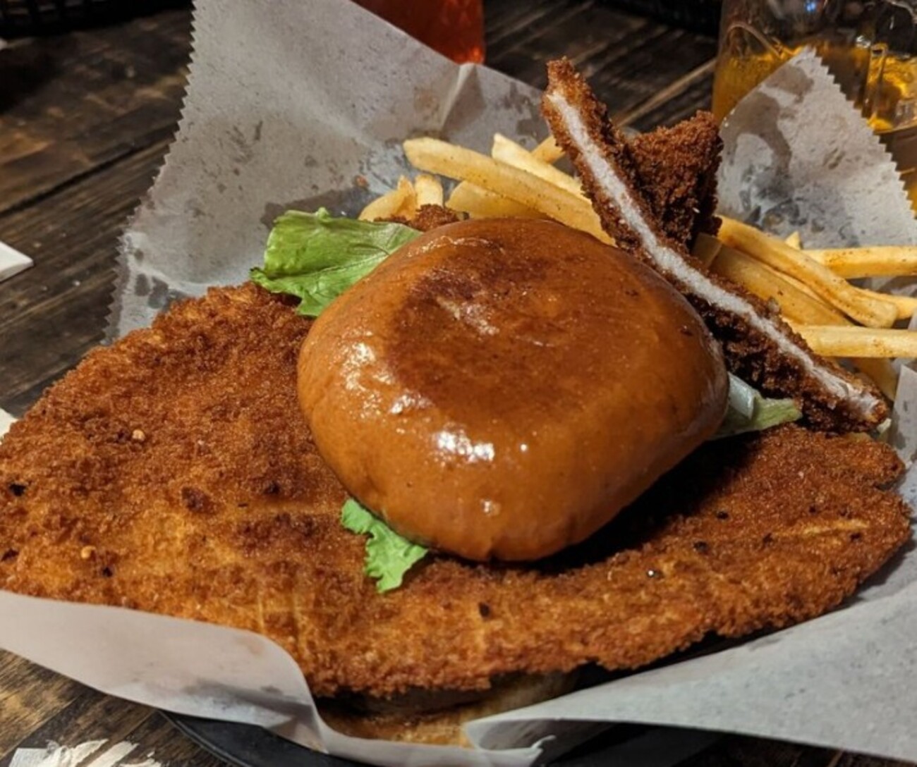 Tenderloin at Sixth Street Dive located in Lafayette, IN. 