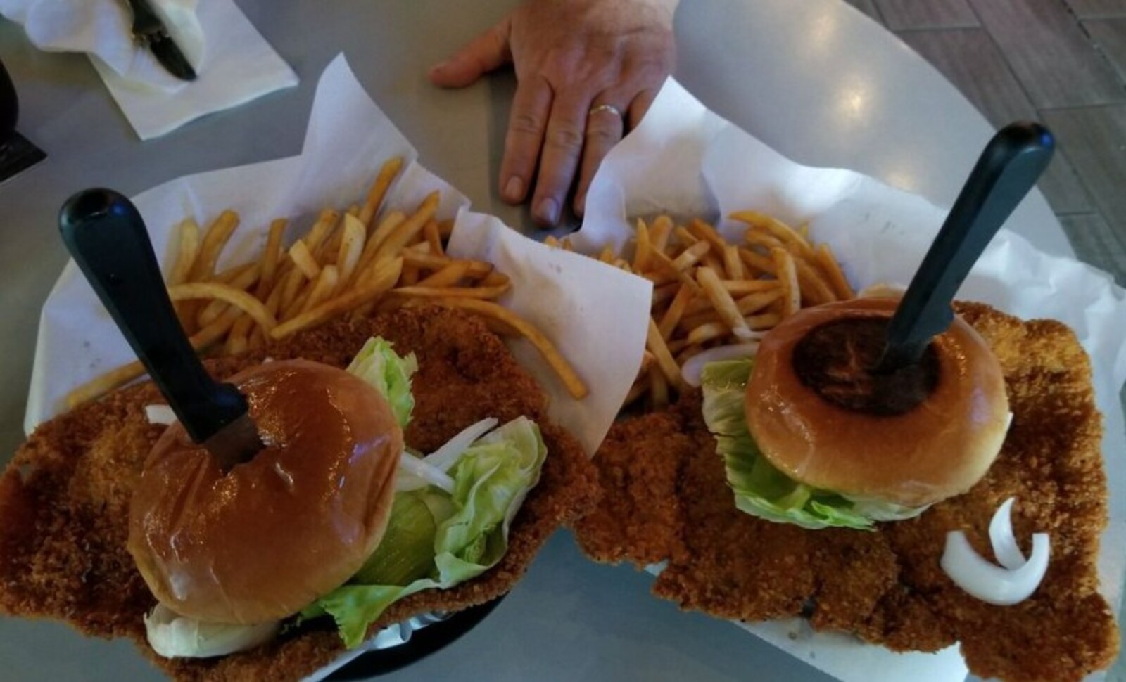 Tenderloins at Sixth Street Dive located in Lafayette, IN. 