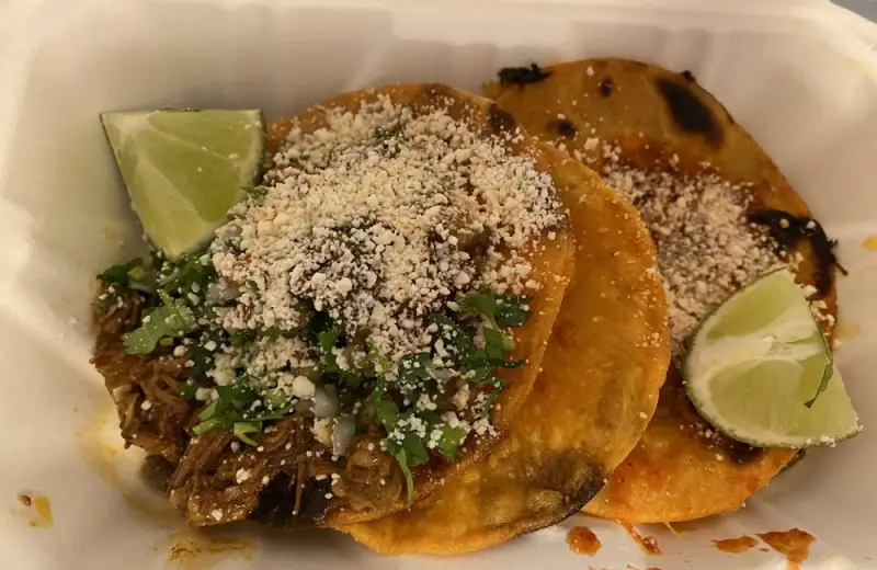 Tostada Mulita (Cheese Quesadilla)