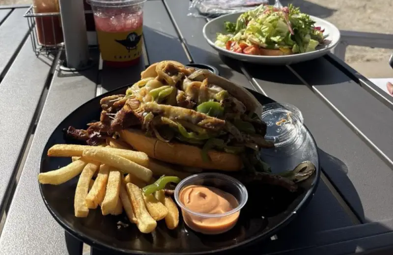 Philly Cheesesteak and Avocado toast