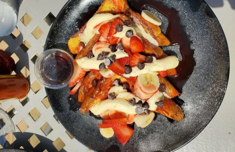 Berry banana French toast