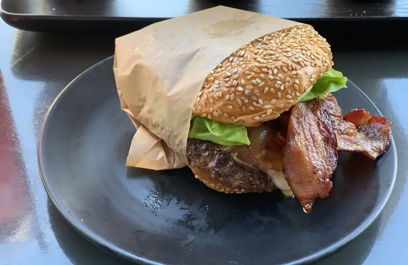 Heritage beef burger