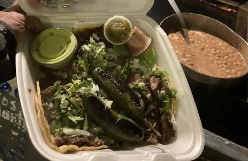 Tacos de lengua wif BEEEEER!!