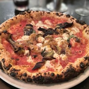 Melanzana at Pizzeria Verita in Burlington, Vermont