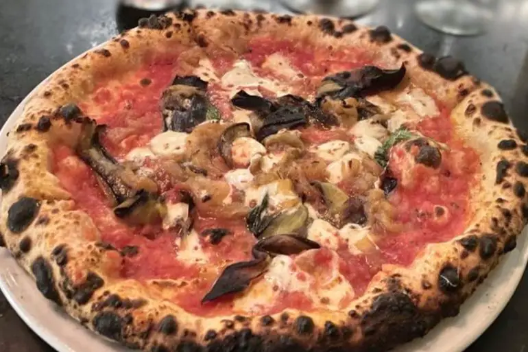 Melanzana at Pizzeria Verita in Burlington, Vermont