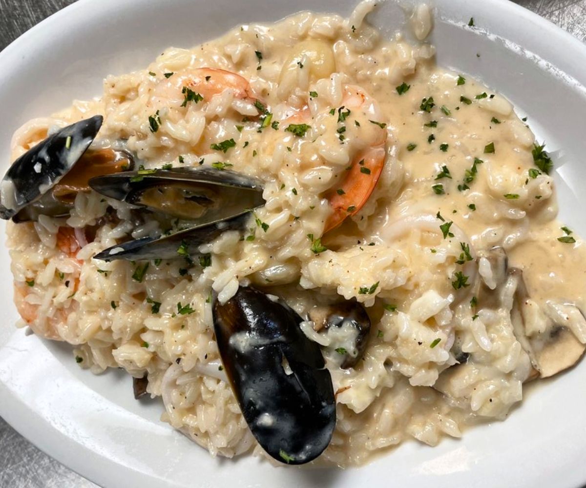 Seafood Risotto at The Pasta Factory in Avondale, Arizona