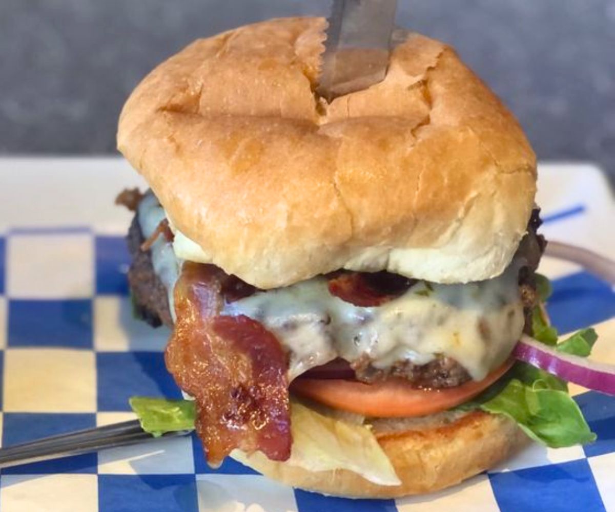 Classic Burger at KC's Classic Burger Bar in North Attleboro, MA