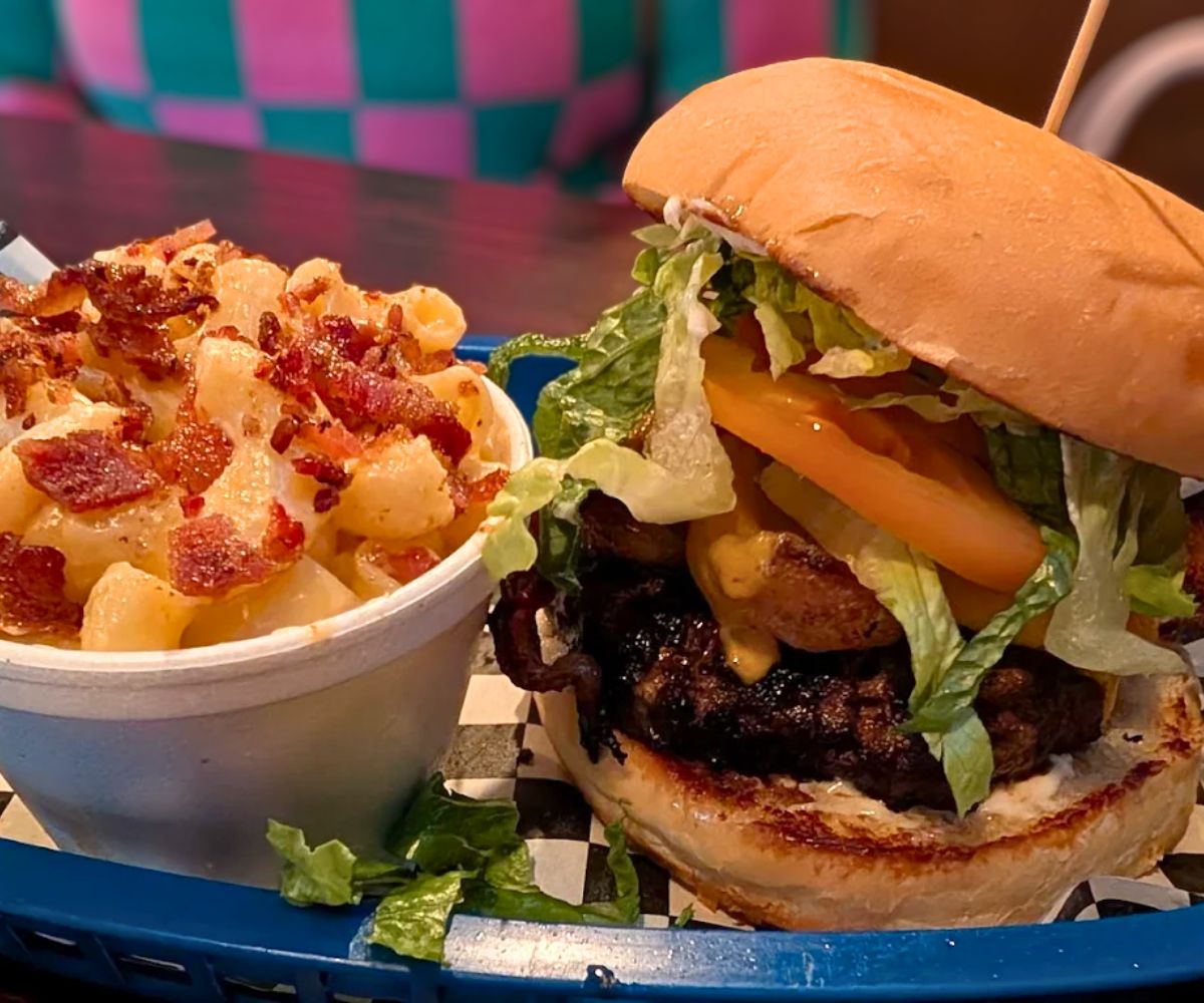 burger at Burgertory in West Valley City, Utah