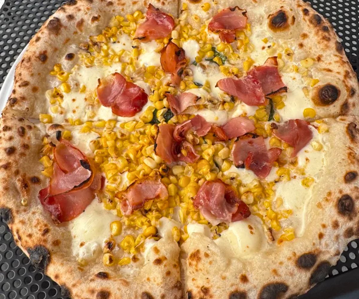 Mais Pizza at Pizzeria Verita in Burlington, VT