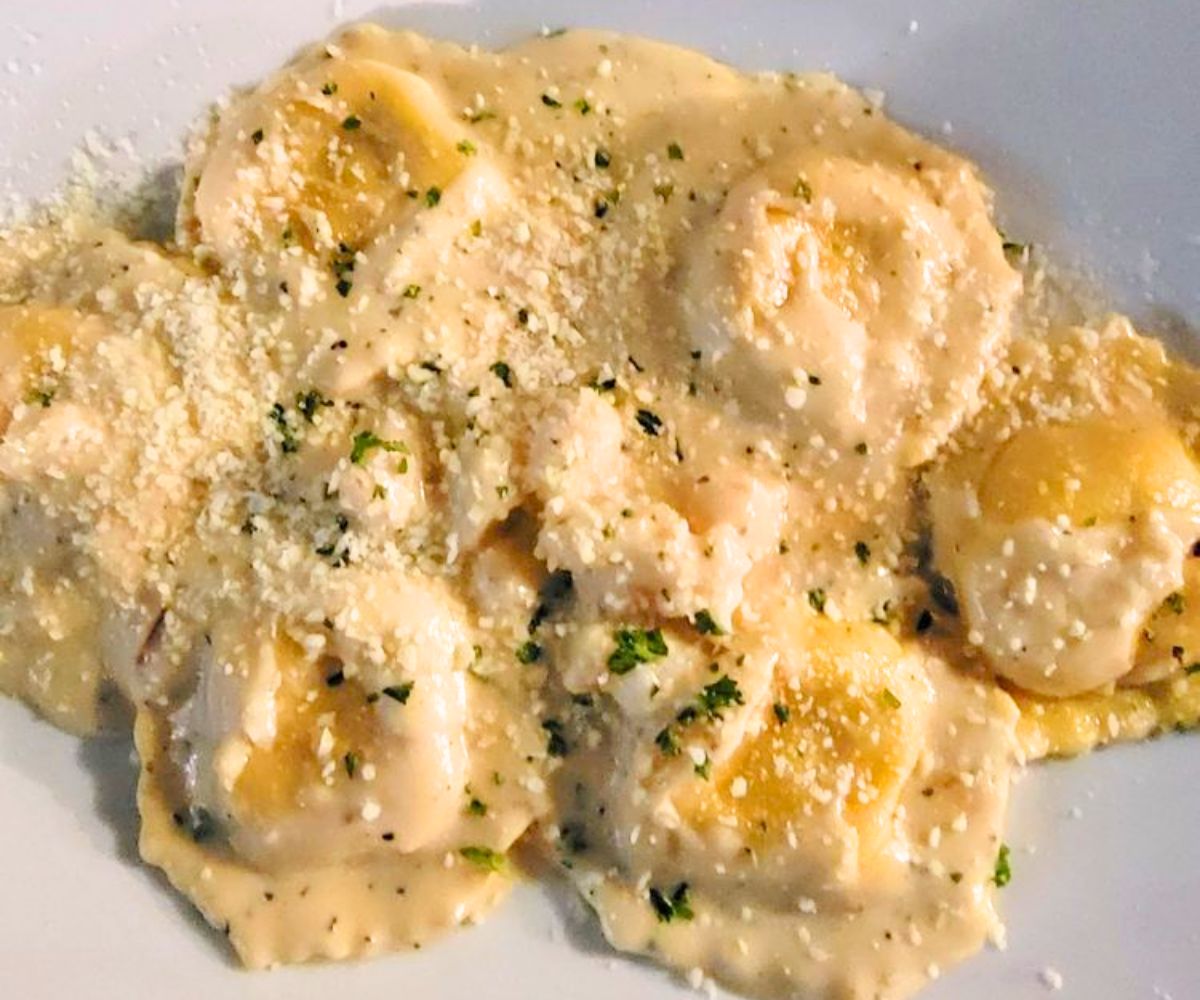 Lobster Ravioli at The Pasta Factory in Avondale, Arizona