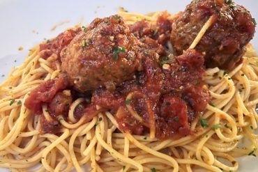 Spaghetti and Meatballs at The Pasta Factory in Avondale, Arizona