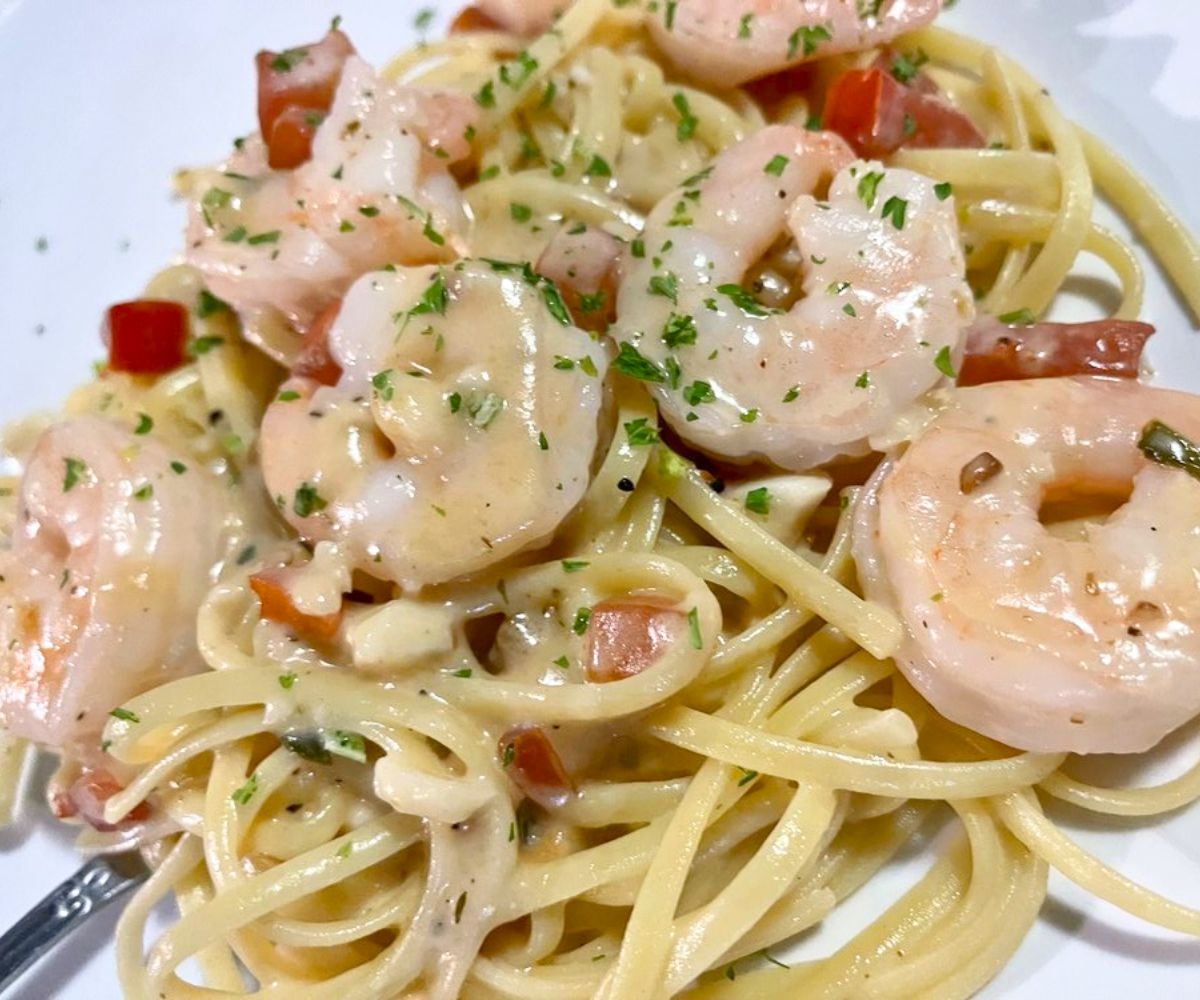 Shrimp Scampi at The Pasta Factory in Avondale, Arizona
