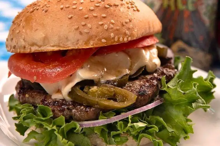 Jalapeno Cheeseburger at Hugo's in Fayetteville, Arkansas