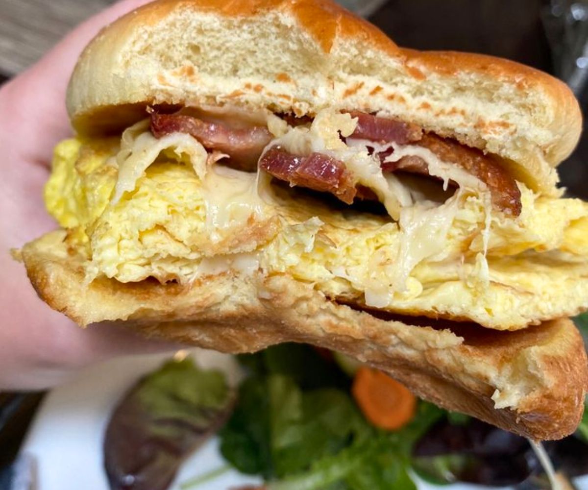 Belgian Breakfast Brioche at A Bite of Belgium in Las Cruces, New Mexico