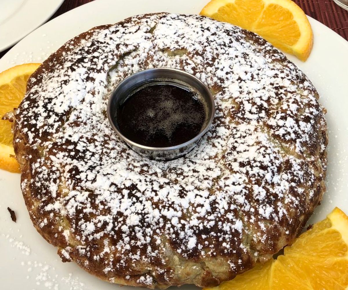 Pain Perdu at A Bite of Belgium in Las Cruces, New Mexico