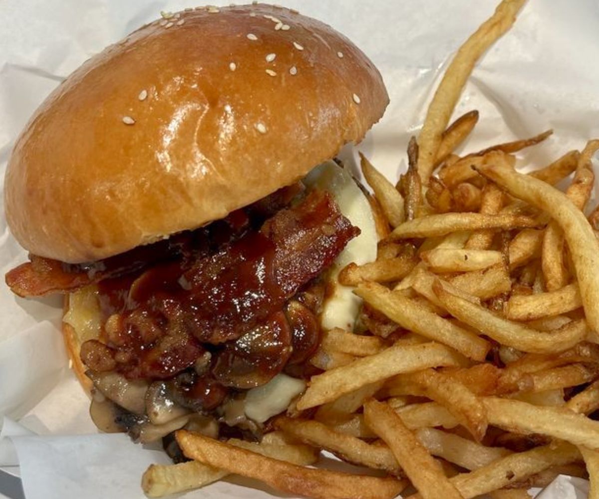 Bronson Burger at The Burger Place in Melbourne, Florida