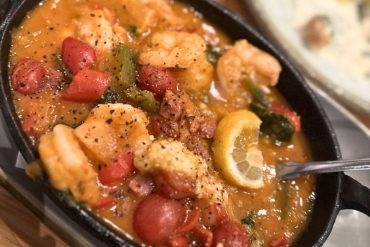 Shrimp and Grits at The Flipside Restaurant in Rock Hill, South Carolina