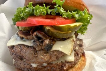 Maxi Burger at The Burger Place in Melbourne, Florida