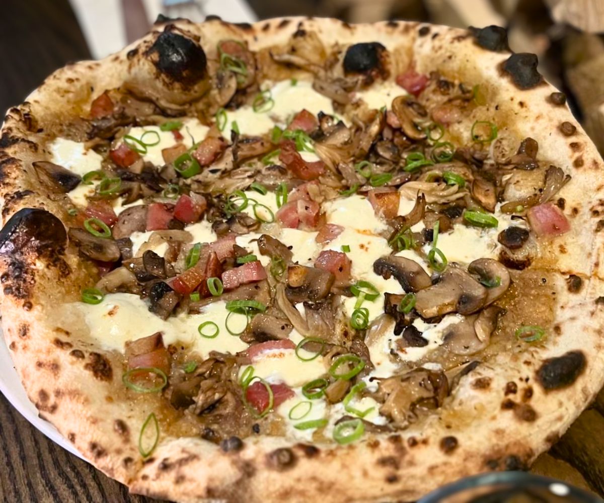 Pizza di giorno at Pizzeria Verita in Burlington, VT