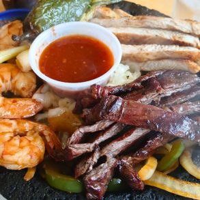 Molcajete at Azteca Family Mexican Restaurant in Sioux Falls, SD