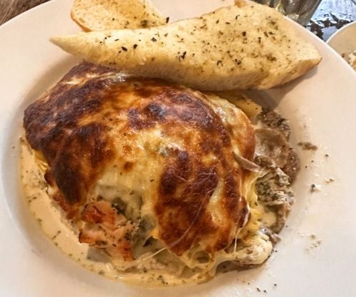 Pasta DePalma at DePalma's Italian Cafe in Tuscaloosa, Alabama