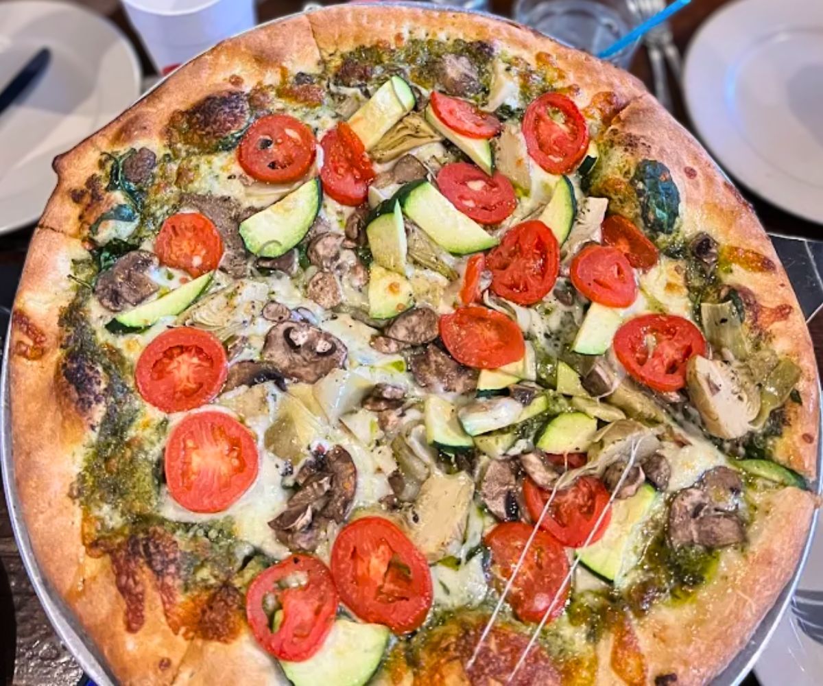 Pizza at DePalma's Italian Cafe in Tuscaloosa, AL