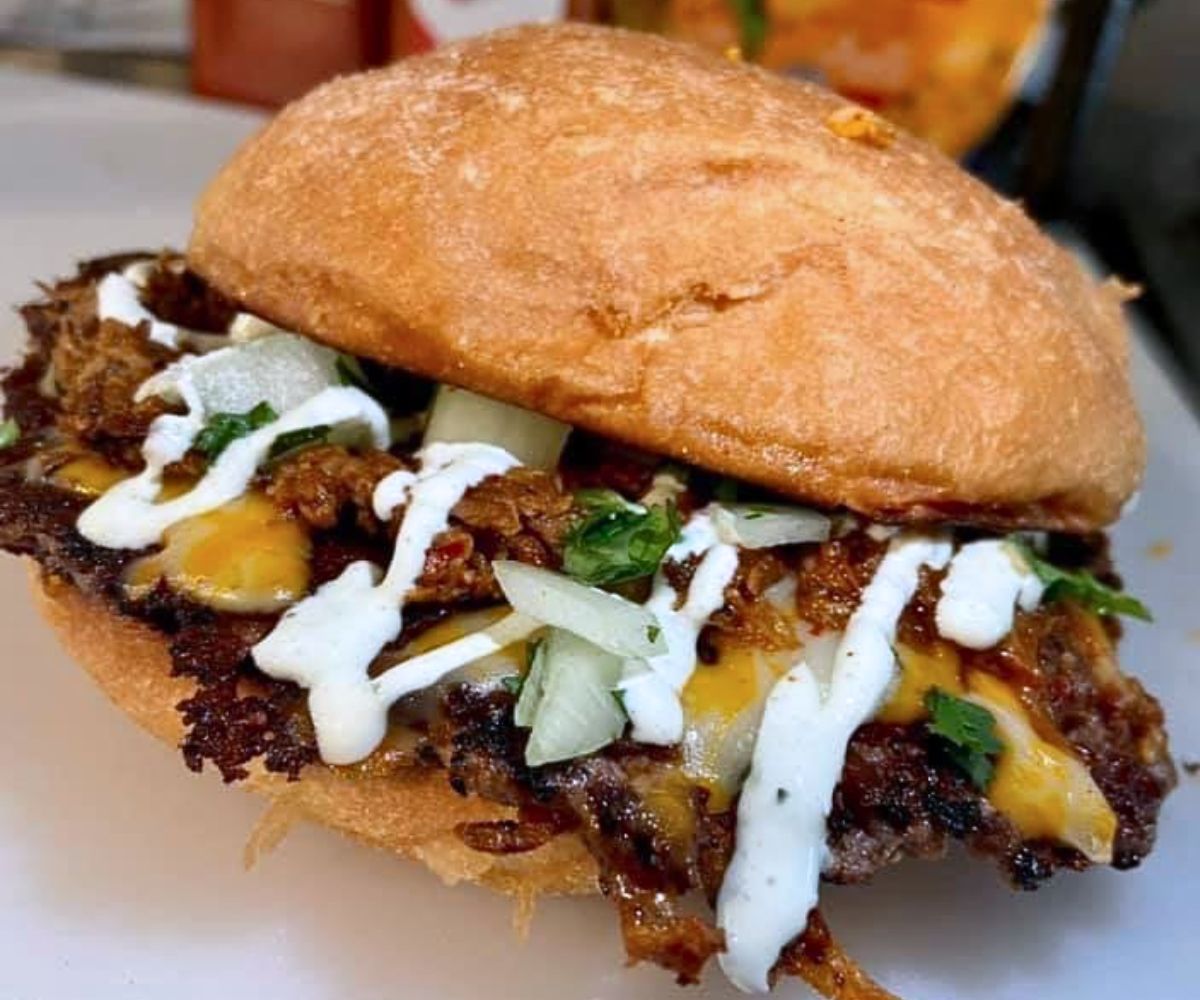 Blast Off Burger at Bro Man’s Sammiches in Erie, Pennsylvania