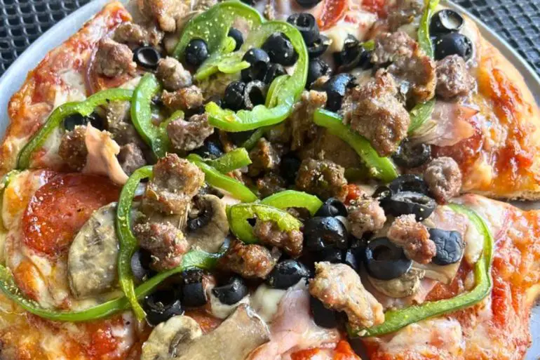 The Masterpiece at Shakespeare's Pizza in Columbia, Missouri