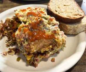 Garbage Plate at Franks Diner in Kenosha, WI