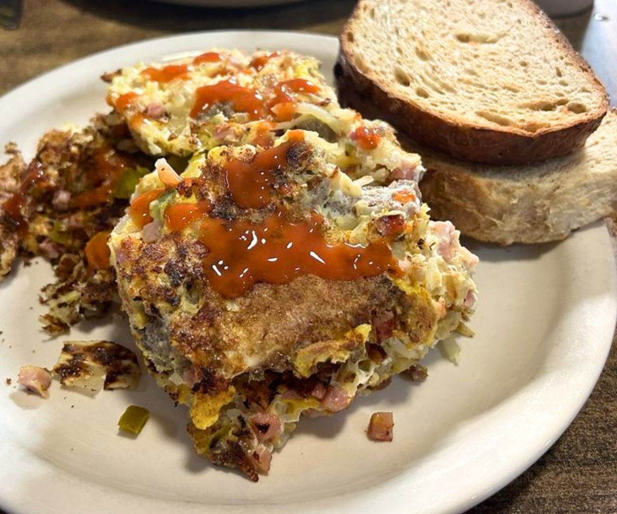 Garbage Plate at Franks Diner in Kenosha, WI