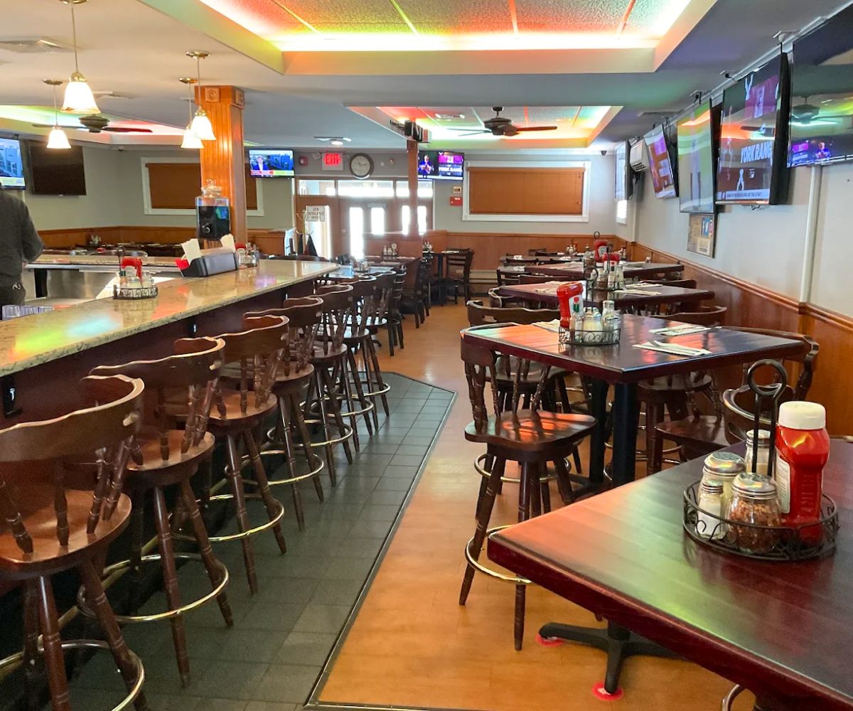 interior of Jojo's Tavern in Trenton, New Jersey