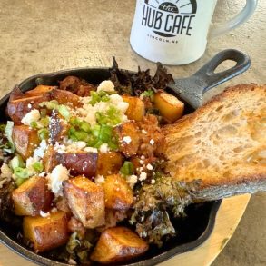 Hub Skillet at The Hub Cafe in Lincoln, Nebraska