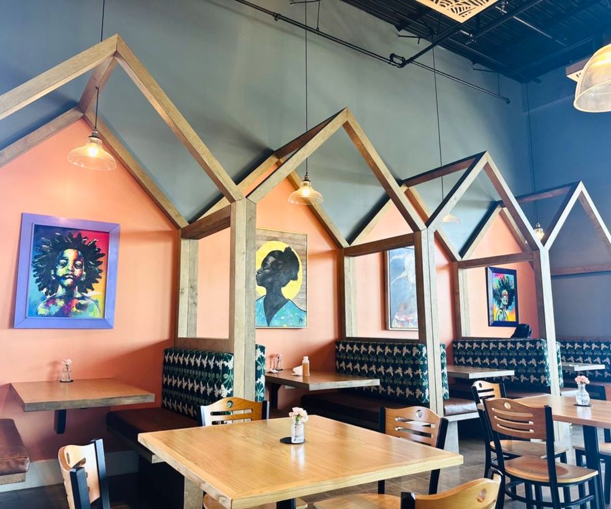 interior of Ruby's Southern Comfort Kitchen at Bowie, MD