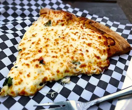 Bianco Pizza at AJ's NY Pizzeria in Manhattan, KS