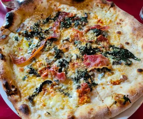 Utica Nod Pizza at Apizza Regionale in Syracuse, New York