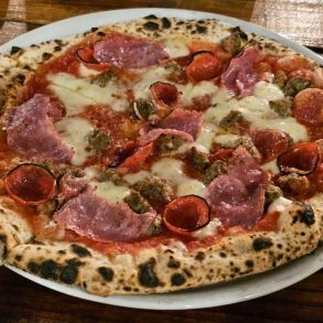 Carne Pizza at Il Lazzarone in St. Joseph, Missouri