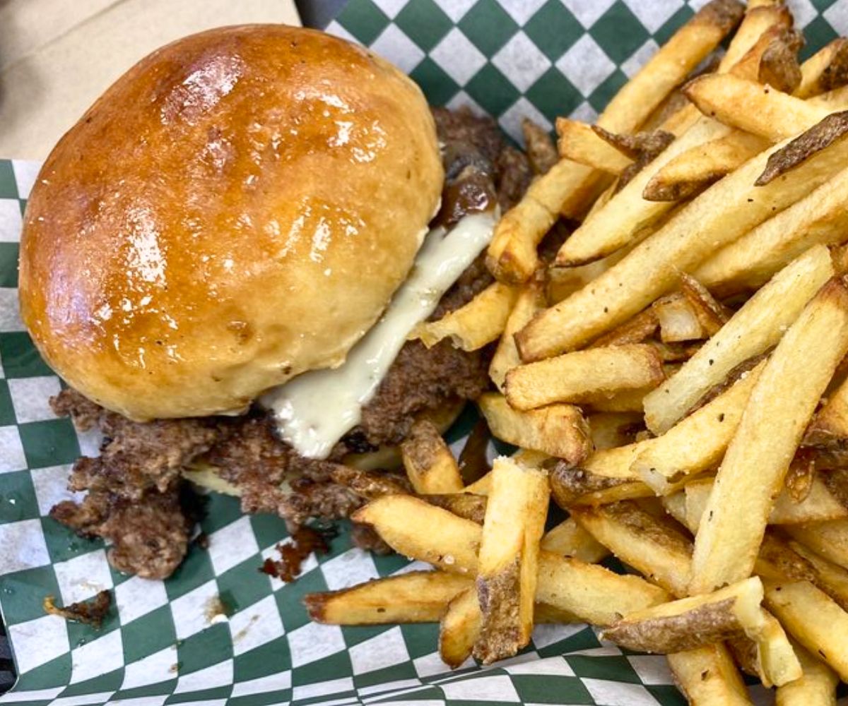 Shroom Burger at Foundation Burger in Flowood, Mississippi