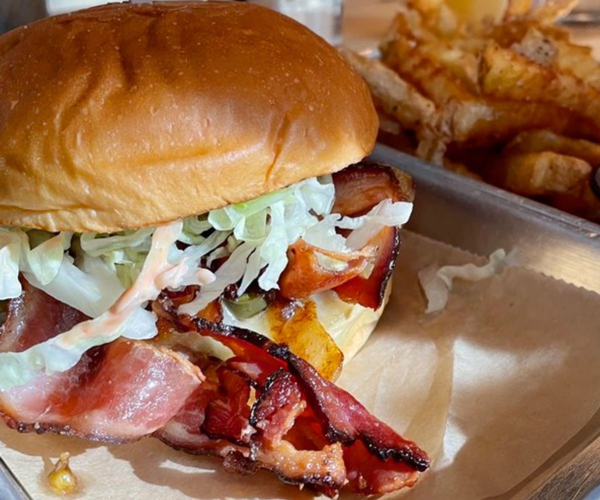 House Burger at Butcher Burger in Portland, Maine