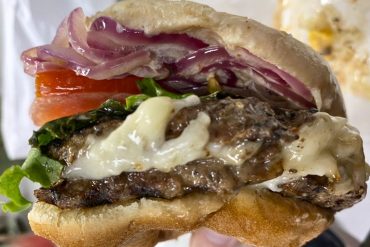 Chipotle Burger at Jack's Hamburgers in Santa Cruz, California