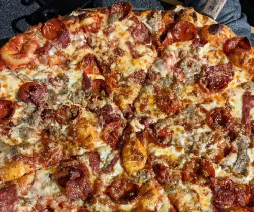 Barbarian Pizza at Smoking Monkey Pizza in Renton, Washington