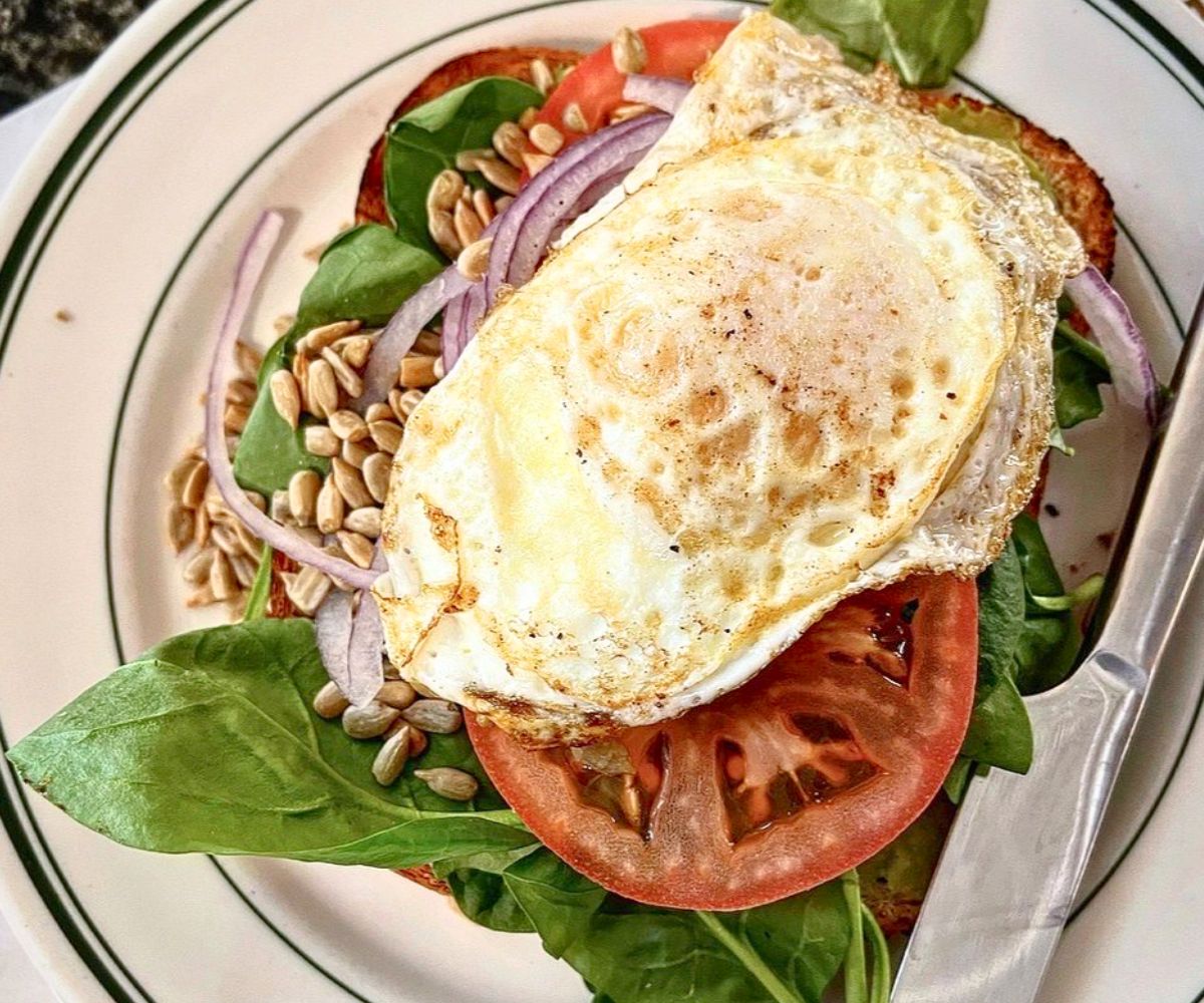 Avocado Toast at Mansour's Market Cafe in Scranton, Pennsylvania
