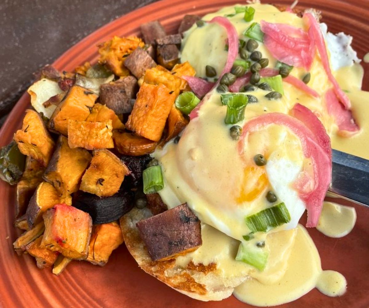 Eggs Benedict at Duluth Grill in Duluth, MN