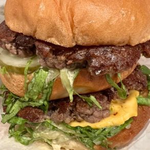 Big Buddha at Buddha Burger in Pflugerville, TX