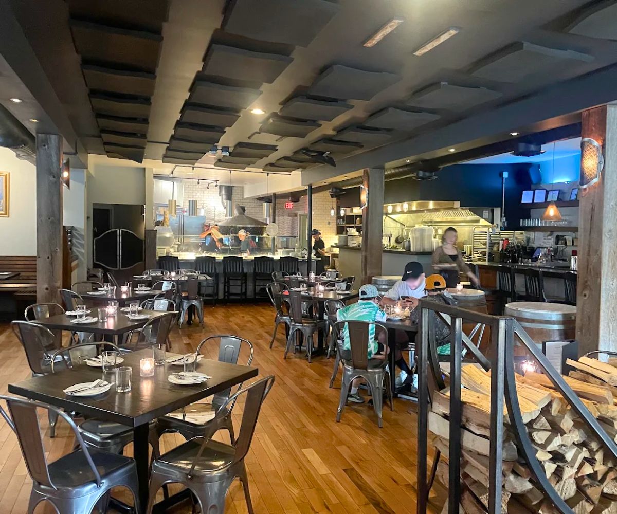interior of Pizzeria Verita in Burlington, Vermont