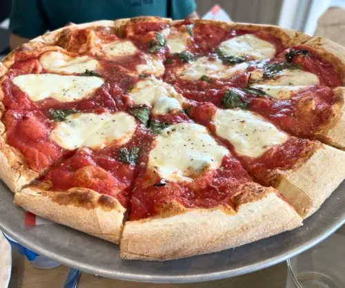 Margherita Pizza at Pizza Novara in Bloomington, Minnesota