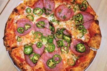 Hot Honey Pizza at Pizza Novara in Bloomington, Minnesota
