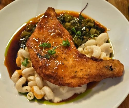 Fried Chicken at 1010 Bridge Restaurant in Charleston, West Virginia
