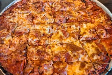 Meatlovers Pizza at Wells Brothers Restaurant in Racine, WI
