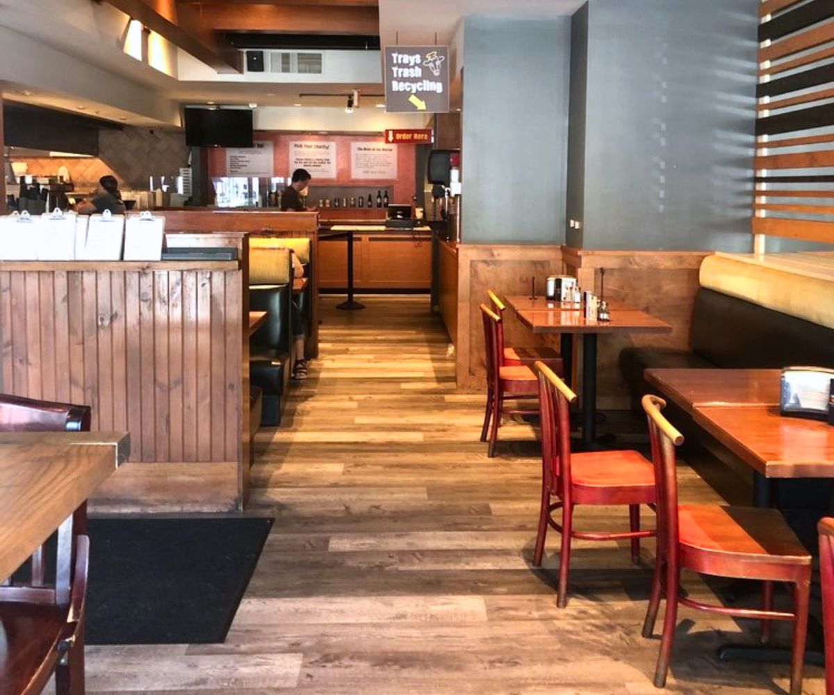 interior of Holy Cow in Alexandria, Virginia